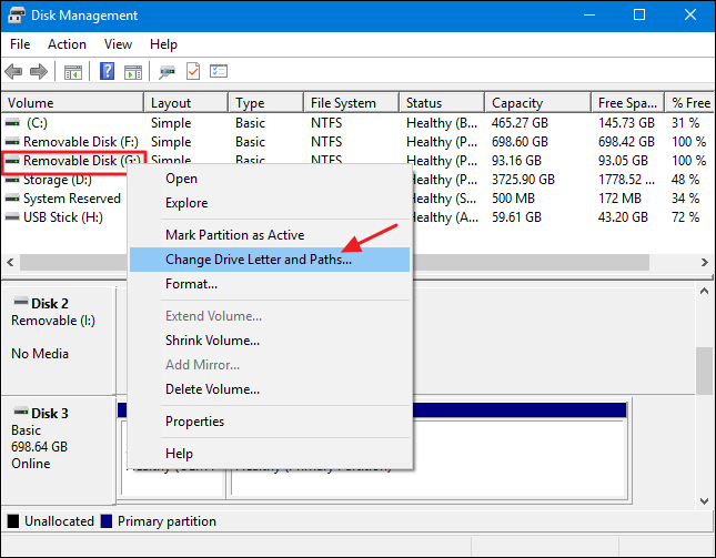 How to Assign a Persistent Drive Letter to a USB Drive in Windows