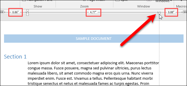 How to Get Detailed Measurements When Setting Indents and Tabs on the ...