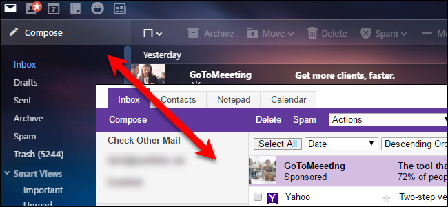 How to Switch Between the Full and Basic Versions of Yahoo Mail