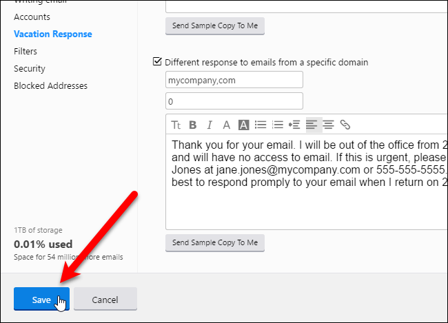 How to Set Up an Out of Office Reply in Yahoo Mail