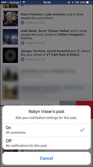 How to Quickly Adjust Which Facebook Notifications You See