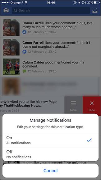 Facebook Notif How to Quickly Adjust Which Facebook Notifications You See