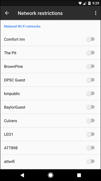 How to Restrict Background Data for Metered Wi-Fi Networks on Android
