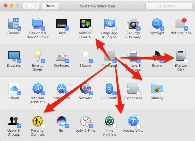 How to Change the Layout of macOS' System Preferences