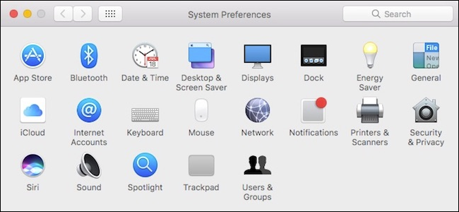 How to Change the Layout of macOS' System Preferences