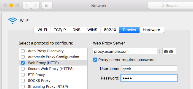 How to Configure a Proxy Server on a Mac