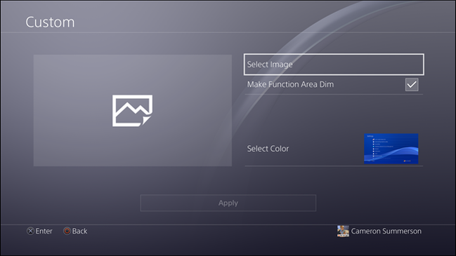 How to Set Custom Wallpapers on the PlayStation 4 or Pro