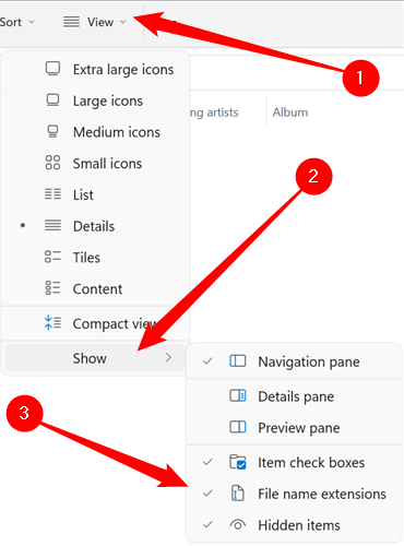 How to Make Windows Show File Extensions