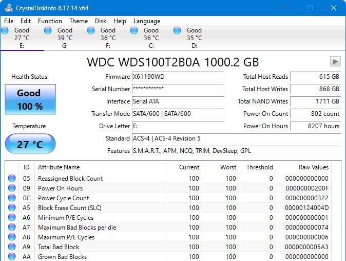 How to Check Your Hard Drive or SSD's Health With S.M.A.R.T.
