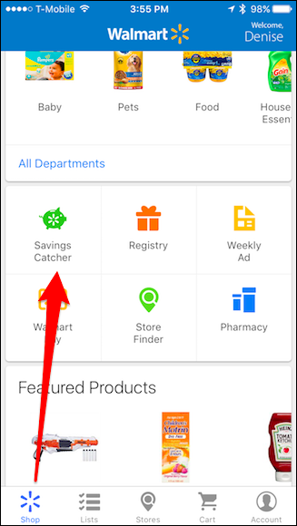 How to Save Money with the Walmart App's Savings Catcher