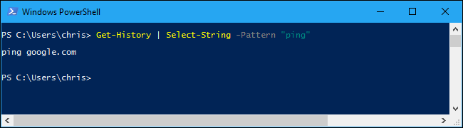 How to Use Your Command History in Windows PowerShell