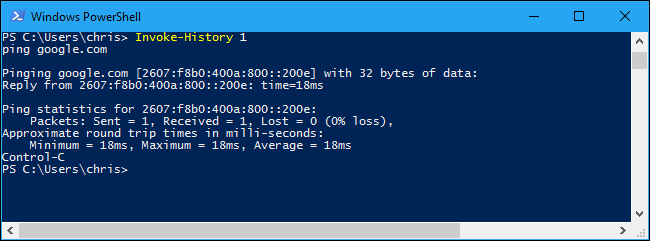 How to Use Your Command History in Windows PowerShell
