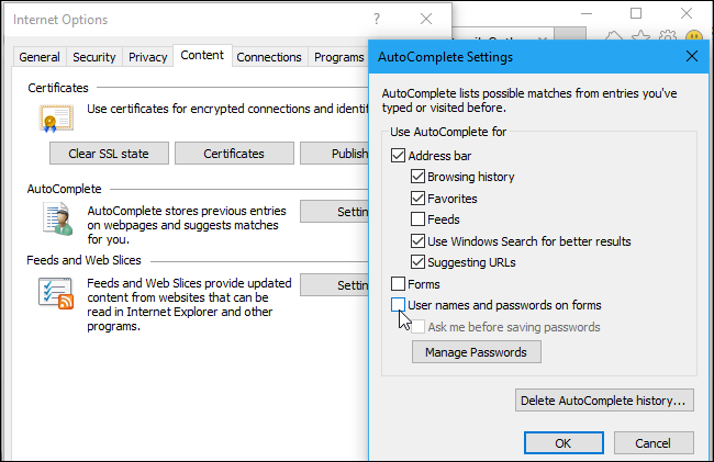 How to Make Your Web Browser Stop Asking You to Save Passwords