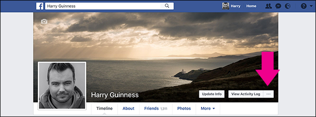 Facebook View Button How to View Your Facebook Page as Someone Else