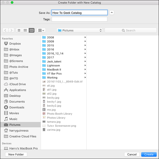 How to Create a New Catalog in Lightroom