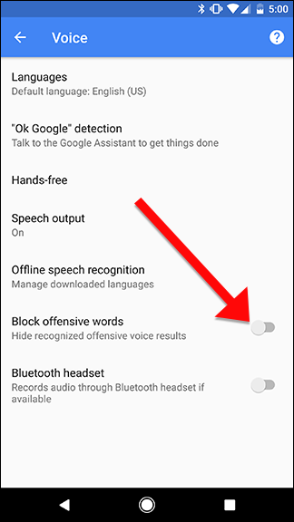 How to Disable the Profanity Filter In Google Assistant