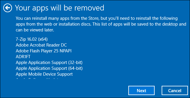 Renstalling Apps How to Easily Reinstall Windows 10 Without the Bloatware