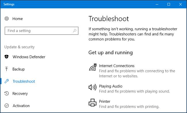 How to Make Windows Troubleshoot Your PC's Problems for You