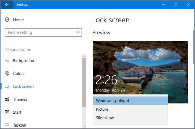 How to Change the Login Screen Background on Windows 10