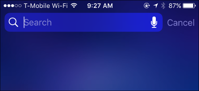 How to Disable iOS 10's Spotlight Search History