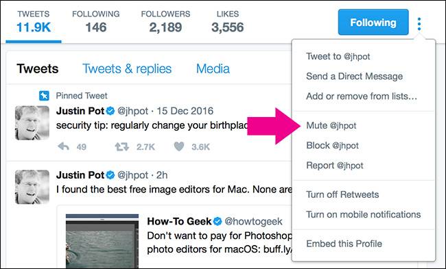 How to Mute Someone on Twitter