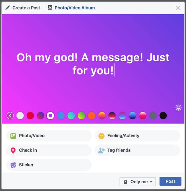 Format Status Facebook How to Create Facebook Statuses with Colorful Backgrounds or Large Stickers