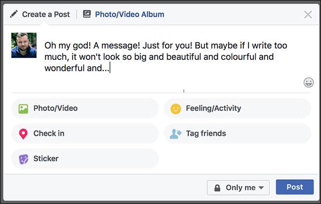 Format Status Facebook How to Create Facebook Statuses with Colorful Backgrounds or Large Stickers