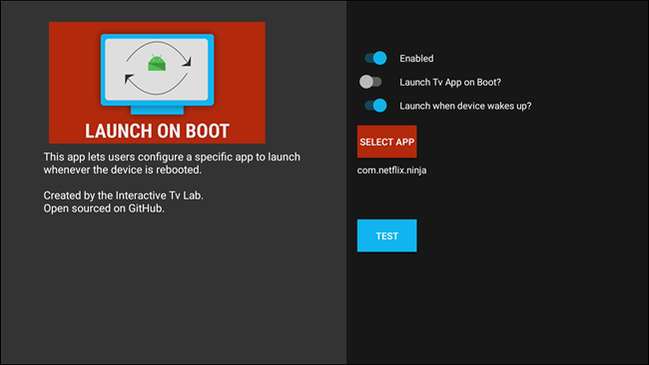 How to Automatically Start an App When You Boot or Wake Android TV