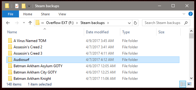 How to Manually Back Up Your Steam Game Files