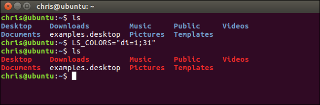 Ls Colors Examples How to Change the Colors of Directories and Files in the ls Command