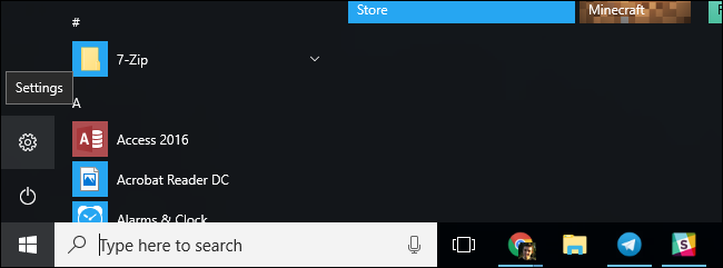 How to Disable the New Transparency Effects in Windows 10