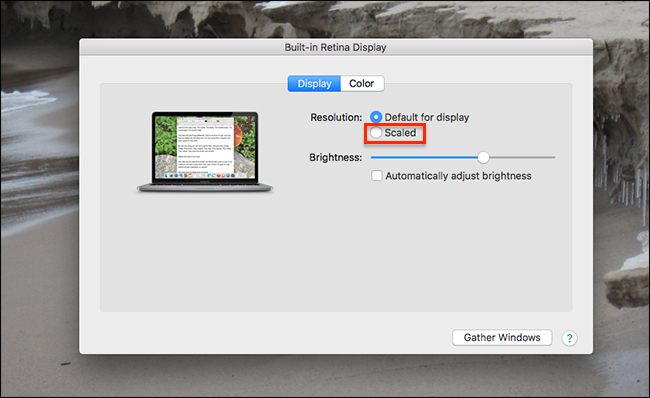 How to Make Text and Icons Bigger on Your Mac's Retina Screen