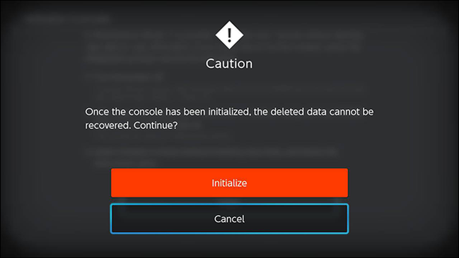 How to Reset Your Nintendo Switch Without Losing Your Game Data