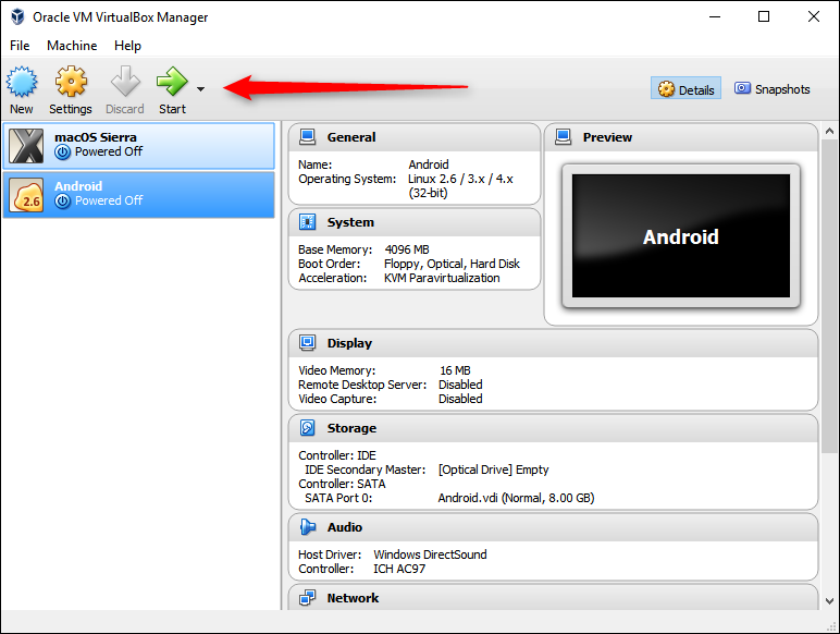 How to Install Android in VirtualBox