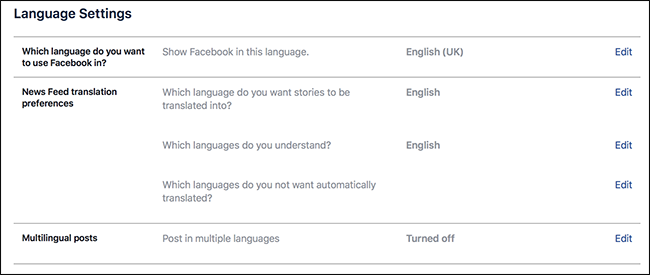 How to Post to Facebook in Multiple Languages