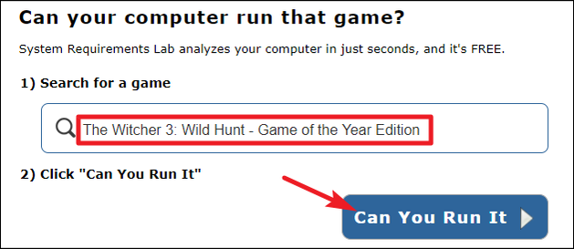 How to Quickly Check If Your Computer Can Run a PC Game