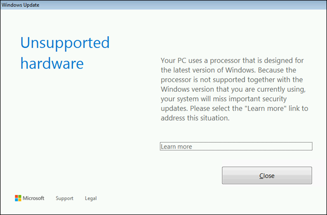 How (and Why) Microsoft Blocks Windows 7 Updates on New PCs