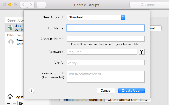 Create User Mac/windows How to Set Up Multiple User Accounts in macOS