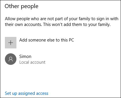 How to Create a New Local User Account in Windows 10