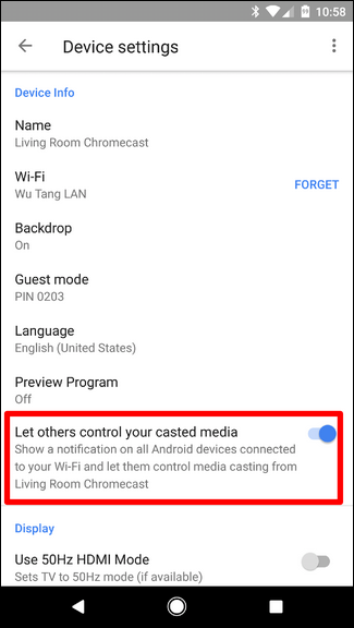 How to Remove Chromecast's Network-Wide Android Notifications