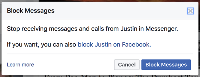 Fb Block Message How to Block People in Facebook Messenger