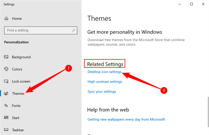 How to Restore Missing Desktop Icons in Windows 10
