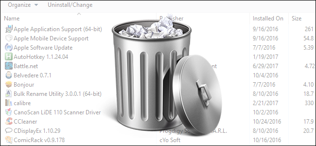 How to Manually Remove Programs from the Windows Uninstall Program List