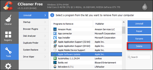 Data Remove Programs How to Manually Remove Programs from the Windows Uninstall Program List