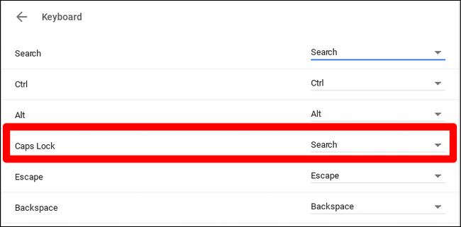 How to Set the Caps Lock Key as a Search Button on External Keyboards ...