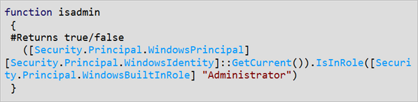 How Do You Define a PowerShell Function That Requires Elevation?