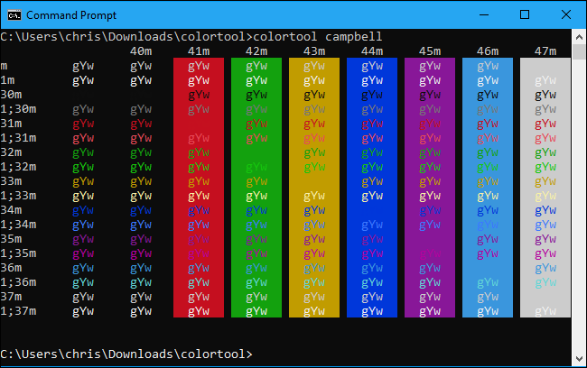 How to Customize Your Command Prompt's Color Scheme With Microsoft's ...