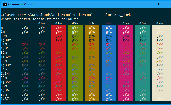 How to Customize Your Command Prompt's Color Scheme With Microsoft's ...