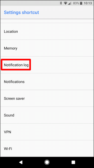 How to View Notifications You've Dismissed on Android