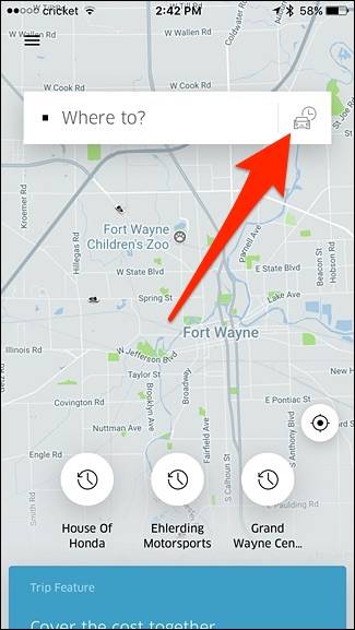Uber Waypoint How to Schedule an Uber Ride for the Future